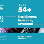 Izložba polaznika radionice Recikliramo, kreiramo, stvaramo projekta „Kreativni 54+“ u Galeriji ULUPUH