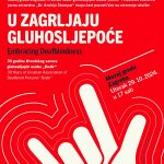 Najava izložbe “U zagrljaju gluhosljepoće"