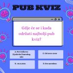 Prijavite se i zabavite uz PUB kviz Društva distrofičara Zagreb!