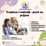 Prijava na radionice projekta Prvi koraci III